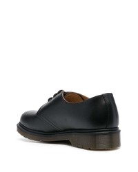 Chaussures derby en cuir noires Dr. Martens