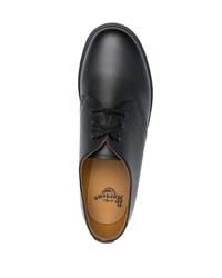 Chaussures derby en cuir noires Dr. Martens