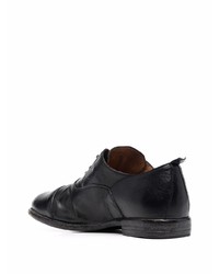 Chaussures derby en cuir noires Moma