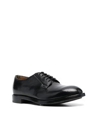 Chaussures derby en cuir noires Officine Creative