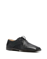 Chaussures derby en cuir noires Lemaire