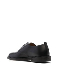 Chaussures derby en cuir noires Henderson Baracco