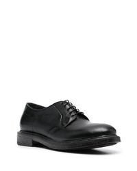 Chaussures derby en cuir noires Moma