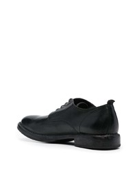 Chaussures derby en cuir noires Moma