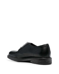 Chaussures derby en cuir noires Moma