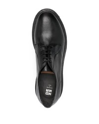 Chaussures derby en cuir noires Moma