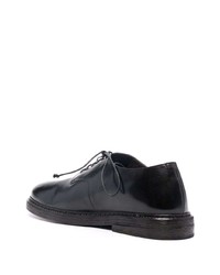 Chaussures derby en cuir noires Marsèll