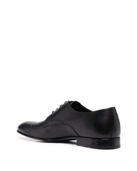 Chaussures derby en cuir noires Casadei