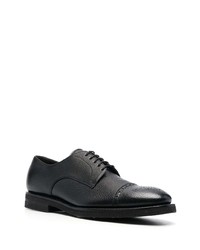 Chaussures derby en cuir noires Henderson Baracco