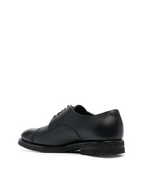 Chaussures derby en cuir noires Henderson Baracco