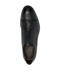 Chaussures derby en cuir noires Henderson Baracco