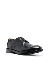 Chaussures derby en cuir noires Officine Creative