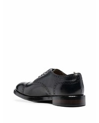 Chaussures derby en cuir noires Officine Creative