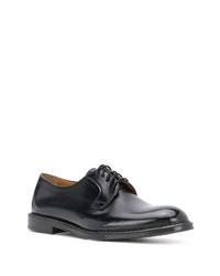 Chaussures derby en cuir noires Doucal's