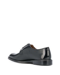 Chaussures derby en cuir noires Doucal's