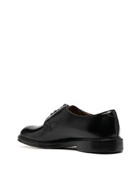 Chaussures derby en cuir noires Doucal's