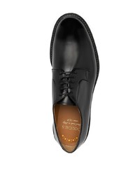 Chaussures derby en cuir noires Doucal's