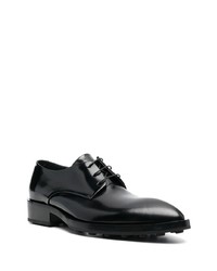 Chaussures derby en cuir noires Jil Sander