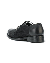 Chaussures derby en cuir noires The Last Conspiracy