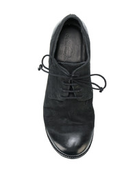 Chaussures derby en cuir noires The Last Conspiracy