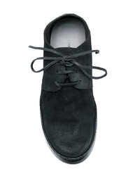 Chaussures derby en cuir noires Marsèll