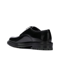 Chaussures derby en cuir noires Dolce & Gabbana