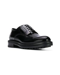 Chaussures derby en cuir noires Dolce & Gabbana