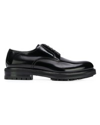 Chaussures derby en cuir noires Dolce & Gabbana