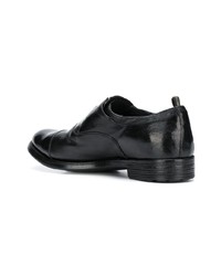 Chaussures derby en cuir noires Officine Creative