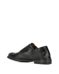 Chaussures derby en cuir noires Premiata