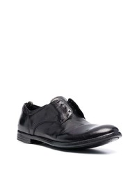 Chaussures derby en cuir noires Officine Creative