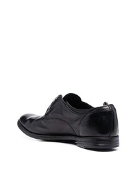 Chaussures derby en cuir noires Officine Creative