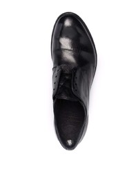 Chaussures derby en cuir noires Officine Creative