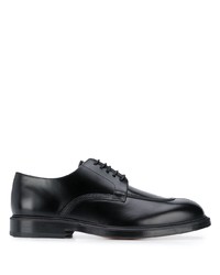 Chaussures derby en cuir noires Lanvin
