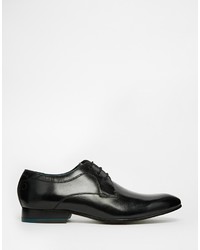 Chaussures derby en cuir noires Ted Baker