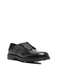 Chaussures derby en cuir noires Doucal's