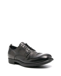 Chaussures derby en cuir noires Officine Creative