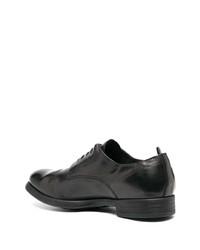 Chaussures derby en cuir noires Officine Creative