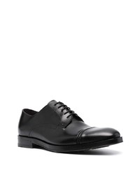 Chaussures derby en cuir noires Canali