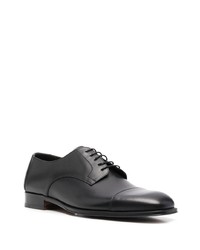 Chaussures derby en cuir noires Canali