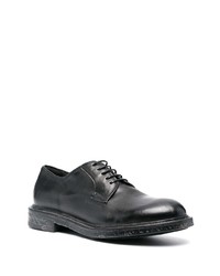 Chaussures derby en cuir noires Moma