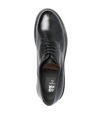 Chaussures derby en cuir noires Moma