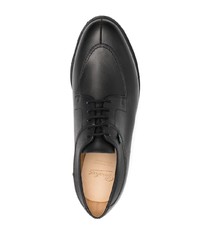 Chaussures derby en cuir noires Paraboot