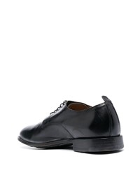 Chaussures derby en cuir noires Moma