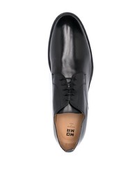 Chaussures derby en cuir noires Moma