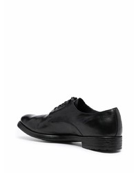 Chaussures derby en cuir noires Officine Creative