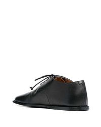 Chaussures derby en cuir noires Marsèll