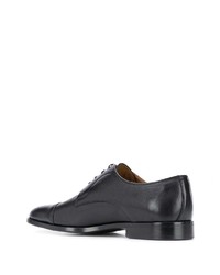 Chaussures derby en cuir noires BOSS HUGO BOSS