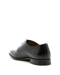 Chaussures derby en cuir noires BOSS