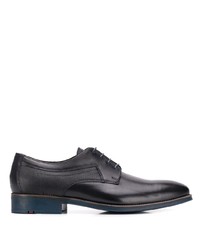 Chaussures derby en cuir noires Lloyd